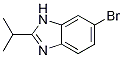 1H-BenziMidazole, 6-broMo-2-(1-Methylethyl)- molecular structure