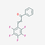 2,3,4,5,6-Pentafluorochalcone molecular structure