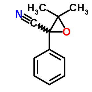 3,3-dimethyl-2-phenyloxirane-2-carbonitrile