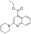 ethyl 2-(1-piperidyl)quinoline-4-carboxylate molecular structure