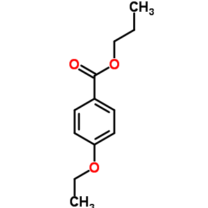 propyl 4-ethoxybenzoate molecular structure