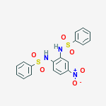 N,N'-(4-nitrobenzene-1,2-diyl)dibenzenesulfonamide