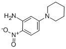 2-NITRO-5-PIPERIDINOANILINE molecular structure