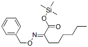 2-[(Phenylmethoxy)imino]octanoic acid trimethylsilyl ester molecular structure