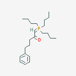 2-Pentanone, 5-phenyl-1-(tributylphosphoranylidene)- molecular structure