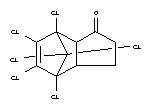 4,5,6,7,8,8-hexachloro-2,3,3a,4,7,7a-hexahydro-1H-4,7-methanoinden-1-one