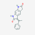 3-(1-phenylethylidene)-5,7-dihydropyrrolo[3,2-f]indole-2,6(1H,3H)-dione