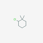 Cyclohexane, 2-chloro-1,1-dimethyl- molecular structure