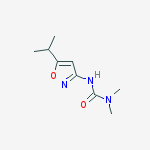 Urea, N,N-dimethyl-N'-[5-(1-methylethyl)-3-isoxazolyl]-