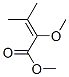 2-Butenoic acid, 2-methoxy-3-methyl-, methyl ester molecular structure