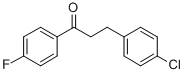 3-(4-CHLOROPHENYL)-4-FLUOROPROPIOPHENONE molecular structure