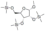 .alpha.-D-Ribofuranoside, methyl 2,3,5-tris-O-(trimethylsilyl)-