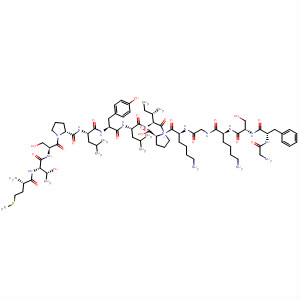 L-Proline,L-methionyl-L-threonyl-L-seryl-L-prolyl-L-leucyl-L-tyrosyl-L-leucyl-L-isoleucylglycyl-L-phenylalanyl-L-seryl-L-lysylglycyl-L-lysyl-