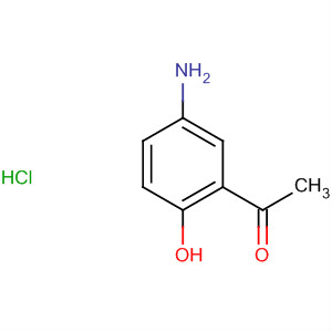 Ethanone, 1-(5-amino-2-hydroxyphenyl)-, hydrochloride molecular structure