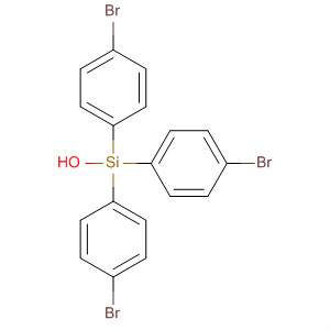 Silanol, tris(4-bromophenyl)- molecular structure