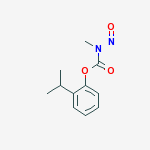 2-(propan-2-yl)phenyl methyl(nitroso)carbamate molecular structure