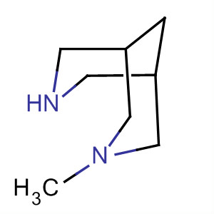 3,7-Diazabicyclo[3.3.1]nonane, 3-methyl- molecular structure