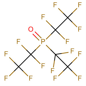 Phosphine oxide, tris(pentafluoroethyl)- molecular structure