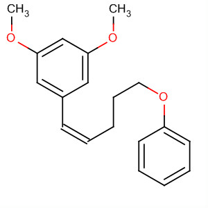 Benzene, 1,3-dimethoxy-5-(5-phenoxy-1-pentenyl)-, (Z)- molecular structure