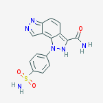 1-(4-Sulfamoylphenyl)-1,6-dihydropyrazolo[3,4-e]indazole-3-carbox amide