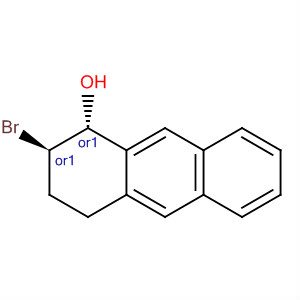 1-Anthracenol, 2-bromo-1,2,3,4-tetrahydro-, trans-