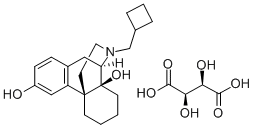 Butorphanol tartrate molecular structure