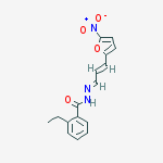 2-ethyl-n-[(e)-[(e)-3-(5-nitrofuran-2-yl)prop-2-enylidene]amino]benzamide