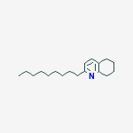 2-nonyl-5,6,7,8-tetrahydroquinoline molecular structure