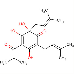 2,4-Cyclohexadien-1-one,3,5,6-trihydroxy-2,6-bis(3-methyl-2-butenyl)-4-(2-methyl-1-oxopropyl)-