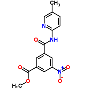 methyl 3-[(5-methylpyridin-2-yl)carbamoyl]-5-nitrobenzoate