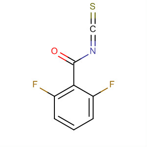 Benzoyl isothiocyanate, 2,6-difluoro- molecular structure