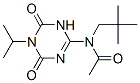 N-(2,2-Dimethylpropyl)-N-[(1,4,5,6-tetrahydro-5-isopropyl-4,6-dioxo-1,3,5-triazin)-2-yl]acetamide molecular structure