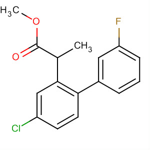 Benzenepropanoic acid, 4-chloro-a-(3-fluorophenyl)-, methyl ester