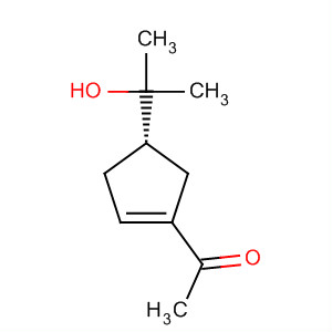 Ethanone, 1-[4-(1-hydroxy-1-methylethyl)-1-cyclopenten-1-yl]-, (S)-