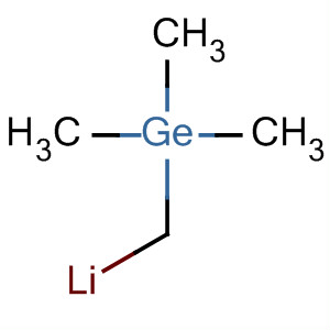 Lithium, [(trimethylgermyl)methyl]- molecular structure