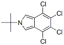 4,5,6,7-Tetrachloro-2-(1,1-dimethylethyl)-2H-isoindole molecular structure