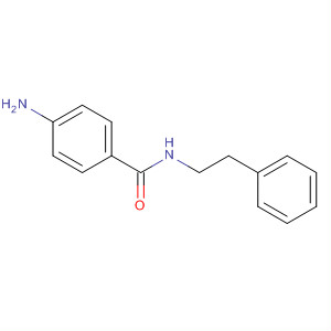 4-amino-N-(2-phenylethyl)benzamide molecular structure