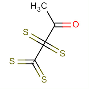 Tetrasulfide, acetyl ethyl molecular structure
