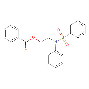 Benzenesulfonamide, N-[2-(benzoyloxy)ethyl]-N-phenyl- molecular structure