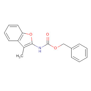 Carbamic acid, (3-methyl-2-benzofuranyl)-, phenylmethyl ester