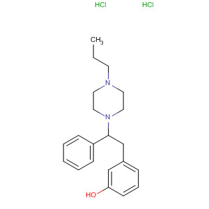 Phenol, 3-[2-phenyl-2-(4-propyl-1-piperazinyl)ethyl]-, dihydrochloride