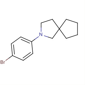 2-Azaspiro[4.4]nonane, 2-(4-bromophenyl)- molecular structure