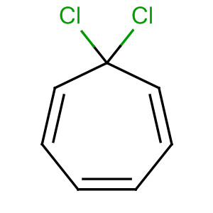 1,3,5-Cycloheptatriene, 7,7-dichloro- molecular structure