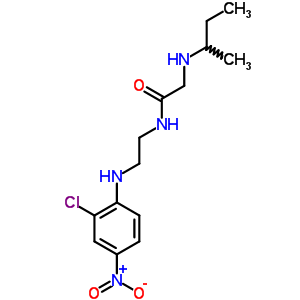 N-{2-[(2-chloro-4-nitrophenyl)amino]ethyl}-N~2~-(1-methylpropyl)glycinamide
