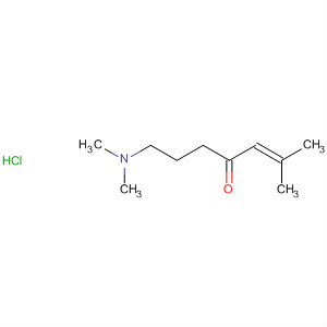 2-Hepten-4-one, 7-(dimethylamino)-2-methyl-, hydrochloride molecular structure