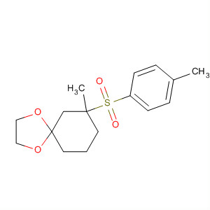 1,4-Dioxaspiro[4.5]decane, 7-methyl-7-[(4-methylphenyl)sulfonyl]-