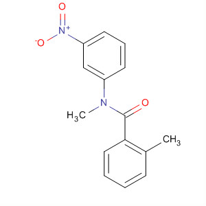 Benzamide, N,2-dimethyl-N-(3-nitrophenyl)- molecular structure