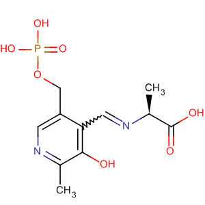 L-Alanine,N-[[3-hydroxy-2-methyl-5-[(phosphonooxy)methyl]-4-pyridinyl]methylene]-