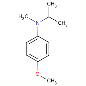 Benzenamine, 4-methoxy-N-methyl-N-(1-methylethyl)- molecular structure