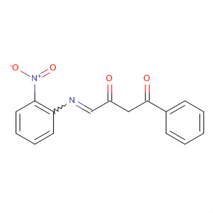 1,3-Butanedione, 4-[(2-nitrophenyl)imino]-1-phenyl- molecular structure